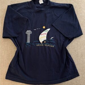 Vintage Greek Islands Baby Tee
